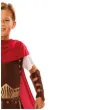 stroj dla dzieci gladiator w czerwonym plaszczu fyasa 122 134 cm