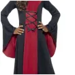stroj dla dzieci gotycka wampirzyca czarno czerwony smiffys rozm 116 128 cm