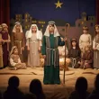 stroj dla dzieci jozef zielony guirca rozm 98 104 cm