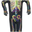 stroj dla dzieci kolorowy swiecacy szkielet smiffys rozm 146 158 cm