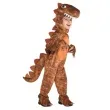 stroj dla dzieci kombinezon dinozaur t rex brazowy amscan rozm 116 128 cm