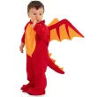 stroj dla dzieci kombinezon smok czerwony carnival toys 86 92 cm