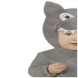 stroj dla dzieci kombinezon wilk z brzuchem guirca 80 86 cm