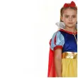 stroj dla dzieci krolewna sniezka z peleryna godan rozm 120 130