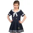 stroj dla dzieci marynarska dziewczyna funny fashion rozm 140 cm