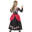 stroj dla dzieci meksykanski kosciotrup czarno czerwony smiffys rozm 146 158 cm