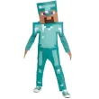 stroj dla dzieci minecraft diamentowy steve disguise rozm 122 134