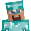 stroj dla dzieci minecraft diamentowy steve disguise rozm 122 134