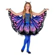 stroj dla dzieci motyl fioletowy widmann 122 134 cm