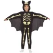 stroj dla dzieci nietoperz szkielet czarny guirca rozm 5 6 lat