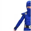 stroj dla dzieci ninja niebieski partydeco rozm 116 128 cm