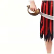 stroj dla dzieci pasiasta piratka zestaw na karnawal godan rozm 120 130