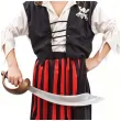 stroj dla dzieci pasiasta piratka zestaw na karnawal godan rozm 120 130