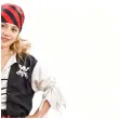 stroj dla dzieci pasiasta piratka zestaw na karnawal godan rozm 130 140