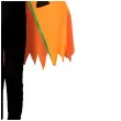 stroj dla dzieci peleryna dynia halloween 7 7 104 128 cm