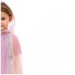 stroj dla dzieci peleryna wrozki rozowy partydeco 98 128 cm