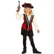 stroj dla dzieci piratka w sukience kolorowa guirca 3 4 lata