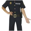 stroj dla dzieci policjant usa czarny guirca rozm 104 116 cm
