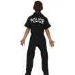 stroj dla dzieci policjant usa czarny guirca rozm 98 104 cm