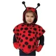 stroj dla dzieci ponczo biedronka funnyfashion rozm 104 110 cm