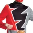stroj dla dzieci power rangers dino czerwony disguise 124 135 cm