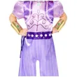 stroj dla dzieci shimmer i shine fioletowy amscan 128 140 cm
