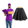 stroj dla dzieci spodniczka ksiezniczki czarna partydeco
