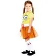 stroj dla dzieci spongebob kanciastoporty dziewczynka amscan rozm 98 104 cm