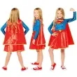 stroj dla dzieci supergirl eco dc amscan rozm 128 140
