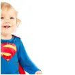 stroj dla dzieci superman baby dc amscan rozm 74