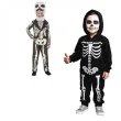 stroj dla dzieci szkielet elegant swieto zmarlych smiffys rozm 146 158 cm