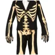 stroj dla dzieci szkielet w garniturze czarny guirca rozm 122 134 cm