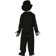 stroj dla dzieci szkielet w garniturze czarny guirca rozm 146 152 cm