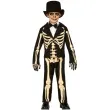 stroj dla dzieci szkielet w garniturze czarny guirca rozm 5 6 lat