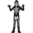 stroj dla dzieci szkieletor koscisty czarno bialy guirca 10 12 lat