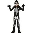 stroj dla dzieci szkieletor koscisty czarno bialy guirca 5 6 lat