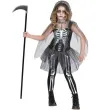 stroj dla dzieci szkieletorka tutu czarno bialy amscan 8 10 lat