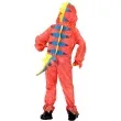 stroj dla dzieci t rex kombinezon pomaranczowy amscan rozm 122 134 cm