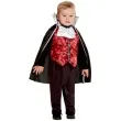 stroj dla dzieci wampir dracula czarno czerwony smiffys 1 2 lata