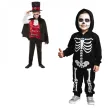 stroj dla dzieci wampir peleryna czarno czerwony smiffys rozm 146 158 cm