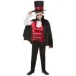 stroj dla dzieci wampir peleryna czarno czerwony smiffys rozm 146 158 cm
