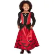 stroj dla dzieci wampirzyca czarno czerwony smiffys rozm 86 98 cm