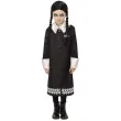 stroj dla dzieci wednesday addams czarny smiffys 116 128 cm