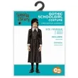 stroj dla dzieci wednesday addams gotycka uczennica sukienka godan rozm 130 140 cm