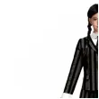 stroj dla dzieci wednesday addams gotycka uczennica zakiet godan rozm 120 130 cm