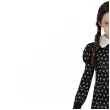 stroj dla dzieci wednesday addams sukienka czaszki czarny guirca 146 152 cm