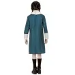 stroj dla dzieci wednesday addams turkusowy smiffys 116 128 cm