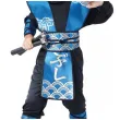 stroj dla dzieci wojownik ninja zestaw niebieski godan rozm 130 140