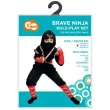stroj dla dzieci wojownik ninja zestaw shinobi czarny godan rozm 120 130