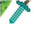 stroj dla dzieci zestaw minecraft creeper diamentowy miecz i peleryna disguise rozm 92 104